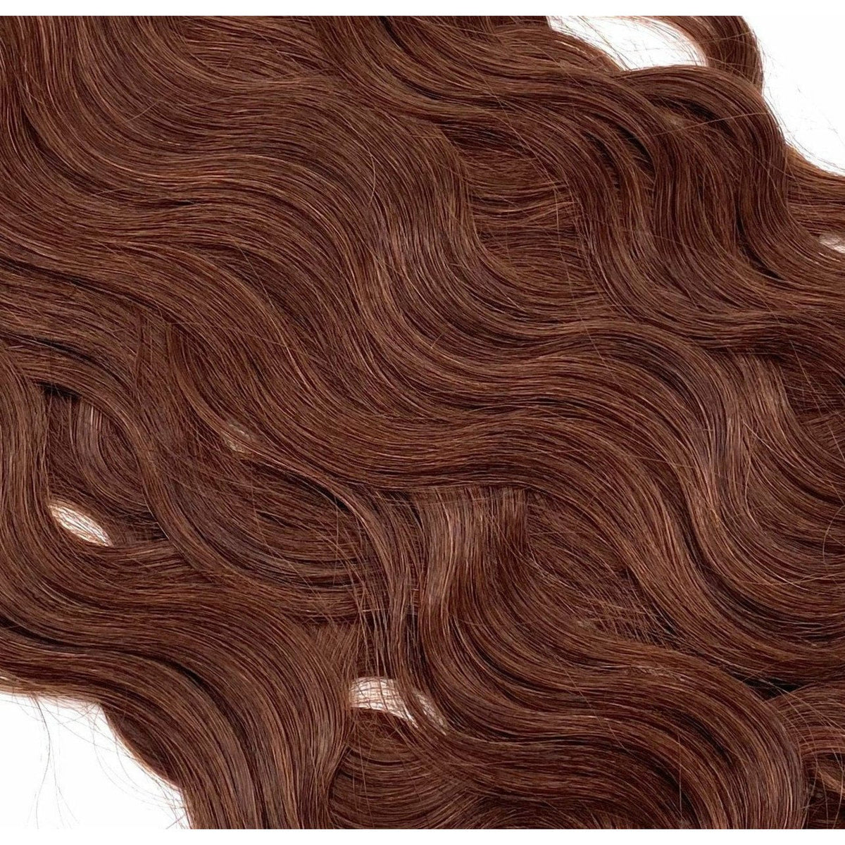 VIP RineX System – Cylinder Loop Human Hair Extensions, Wavy 18" (100 Strands)