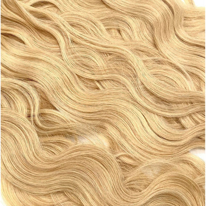 VIP RineX System – Cylinder Loop Human Hair Extensions, Wavy 18" (100 Strands)