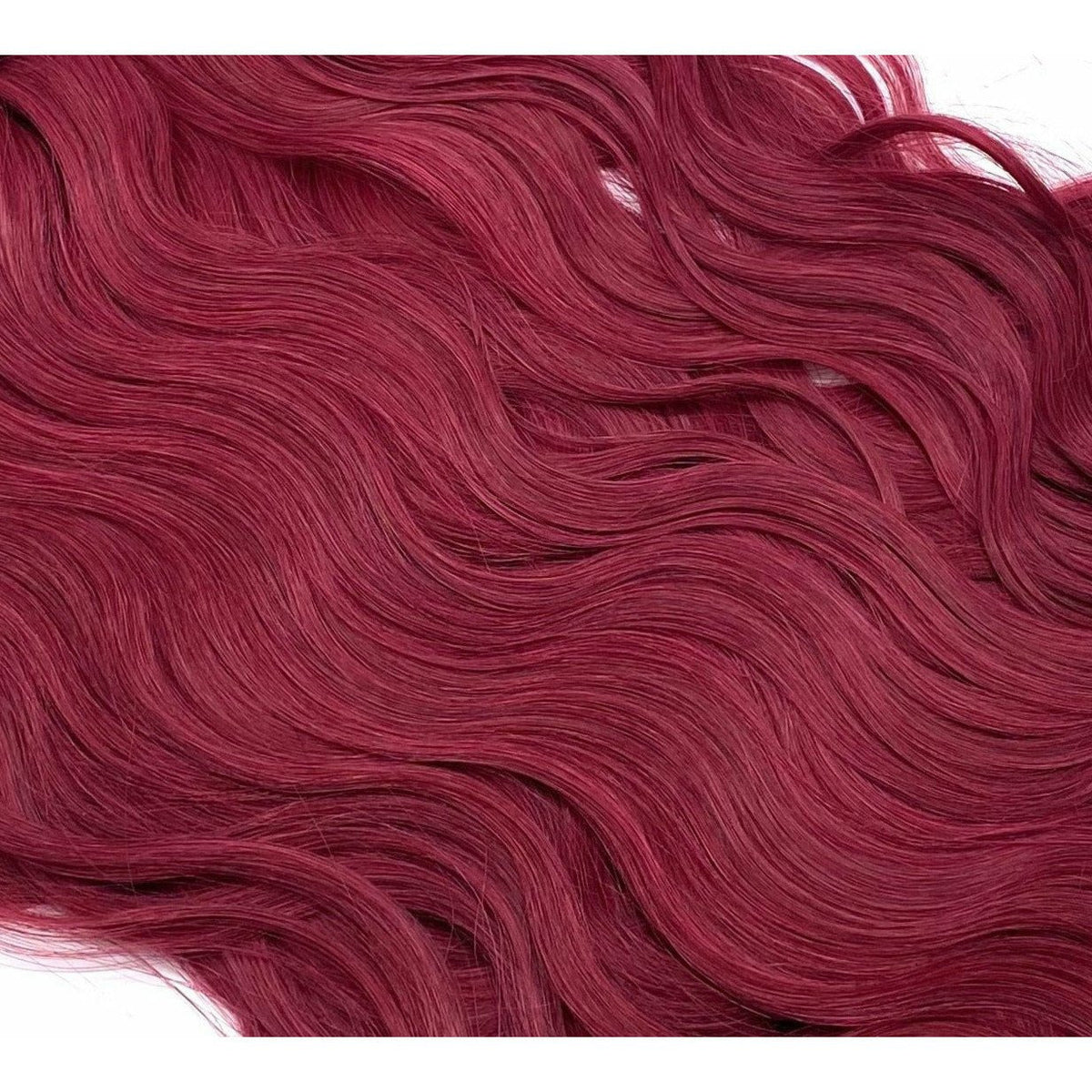 VIP RineX System – Cylinder Loop Human Hair Extensions, Wavy 18" (100 Strands)