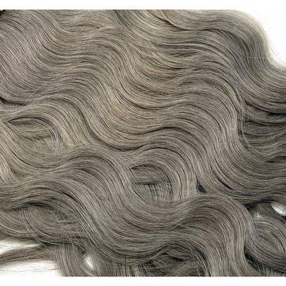VIP RineX System – Cylinder Loop Human Hair Extensions, Wavy 18" (100 Strands)