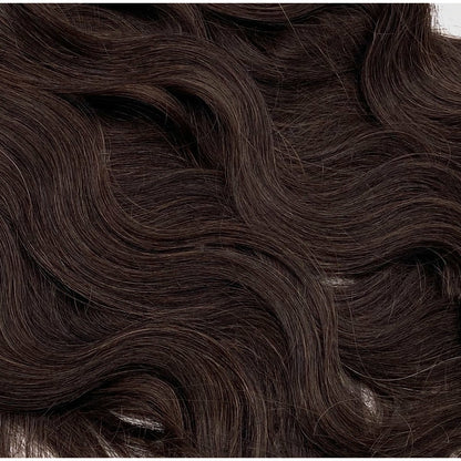 VIP RineX System – Cylinder Loop Human Hair Extensions, Wavy 18" (100 Strands)