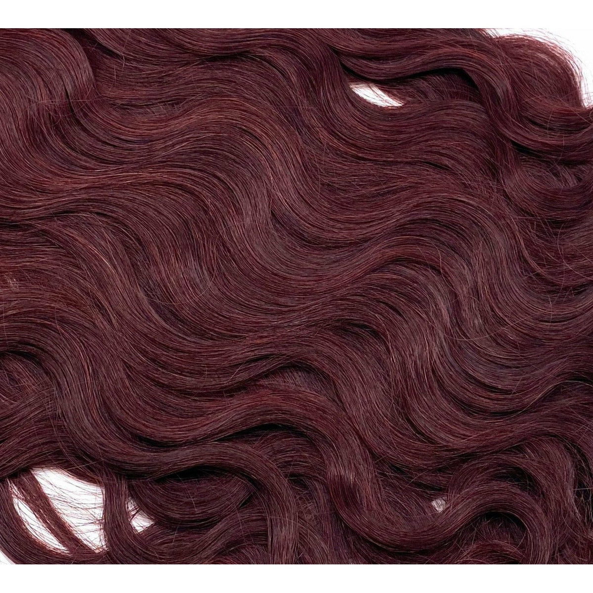 VIP RineX System – Cylinder Loop Human Hair Extensions, Wavy 18" (100 Strands)