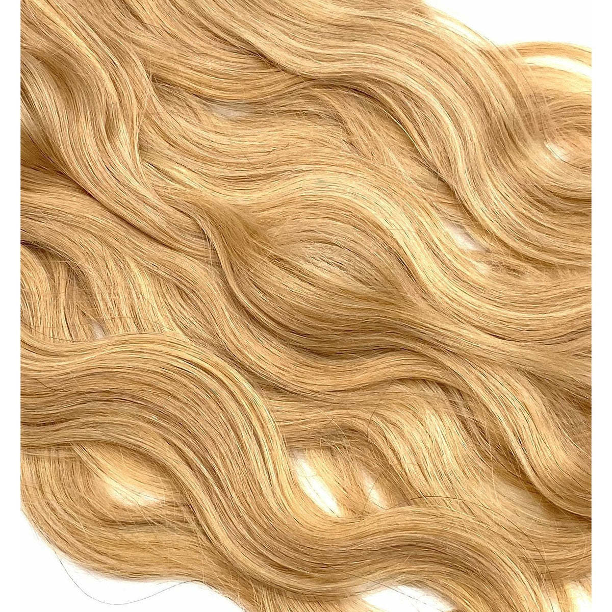 VIP RineX System – Cylinder Loop Human Hair Extensions, Wavy 18" (100 Strands)