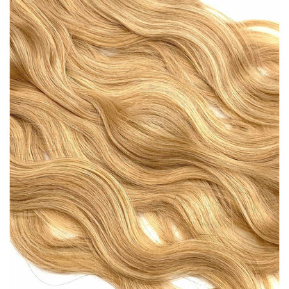 VIP RineX System – Cylinder Loop Human Hair Extensions, Wavy 18" (100 Strands)