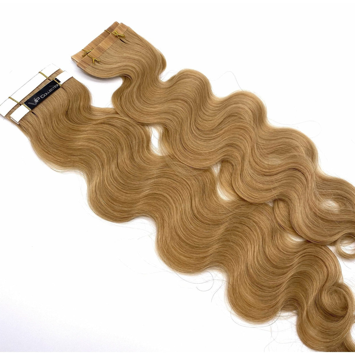 VIP TapeX System – Tape-In Human Hair Extensions, Wavy 18"