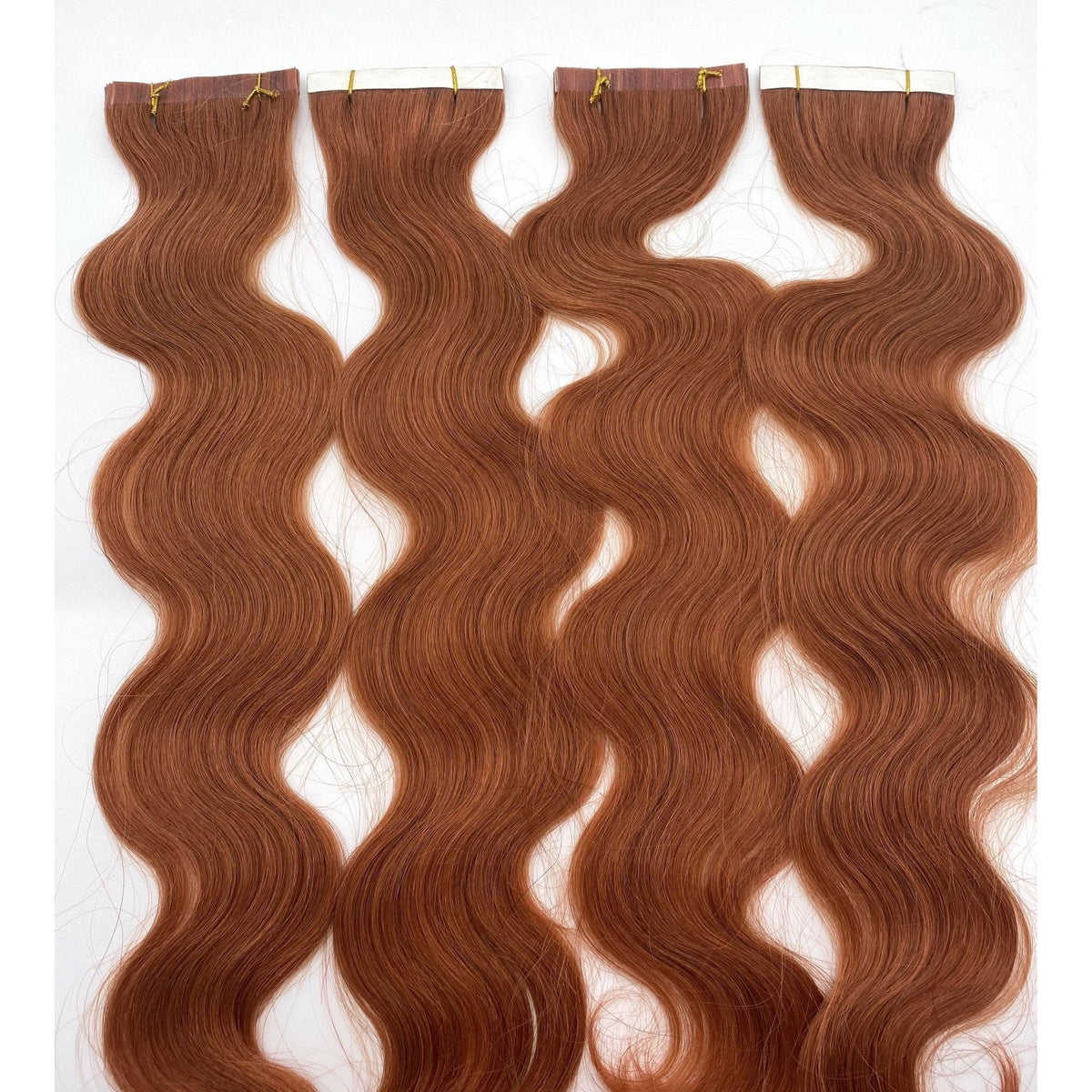 VIP TapeX System – Tape-In Human Hair Extensions, Wavy 18"