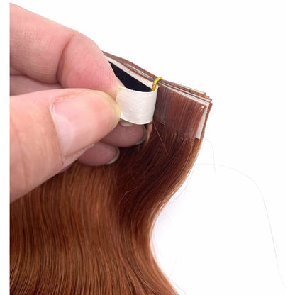 VIP TapeX System – Tape-In Human Hair Extensions, Wavy 18"