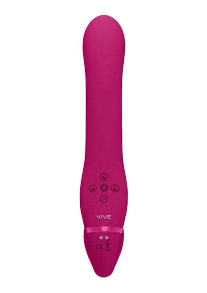 Vive AI Rechargeable Silicone Dual-Motor Strapless Strap-On