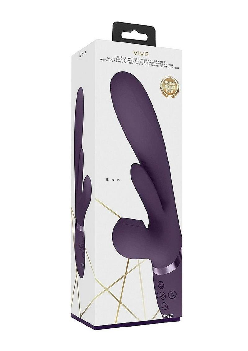 VIVE ENA Recharge Flapper Air Wave Stimulation Vibrator