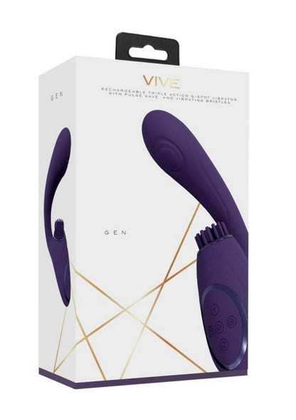 VIVE Gen Triple-Action G-Spot Vibrator with Pulse Wave