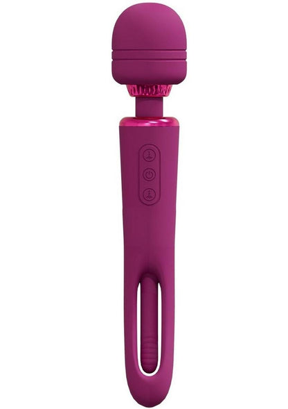 Vive Kiku Rechargeable Double-Ended Wand with G-Spot Stimulator