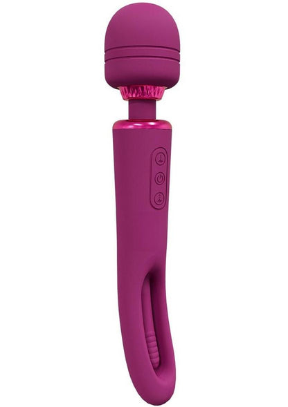Vive Kiku Rechargeable Double-Ended Wand with G-Spot Stimulator