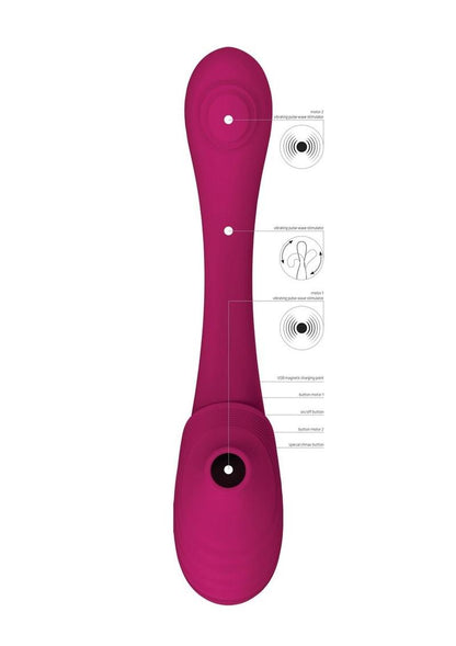 Vive Mirai Rechargeable Dual Motor Vibrator