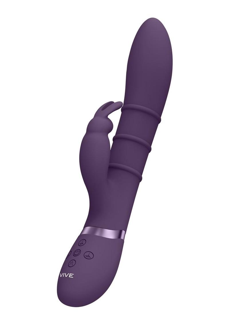 Vive Sora Rechargeable Triple Motor Up-and-Down Triple-Ring Rabbit