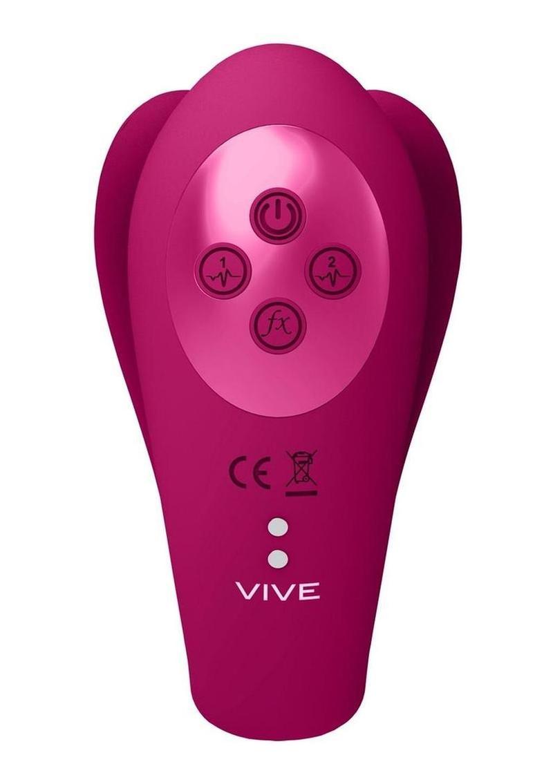 Yoko Vive Silicone Triple-Motor Dual Prongs And Clitoral Pulse
