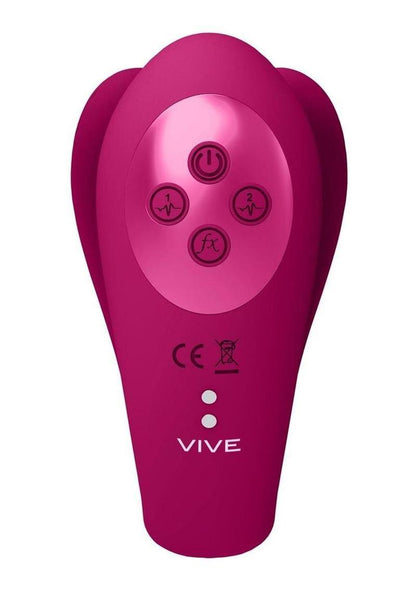 Yoko Vive Silicone Triple-Motor Dual Prongs And Clitoral Pulse