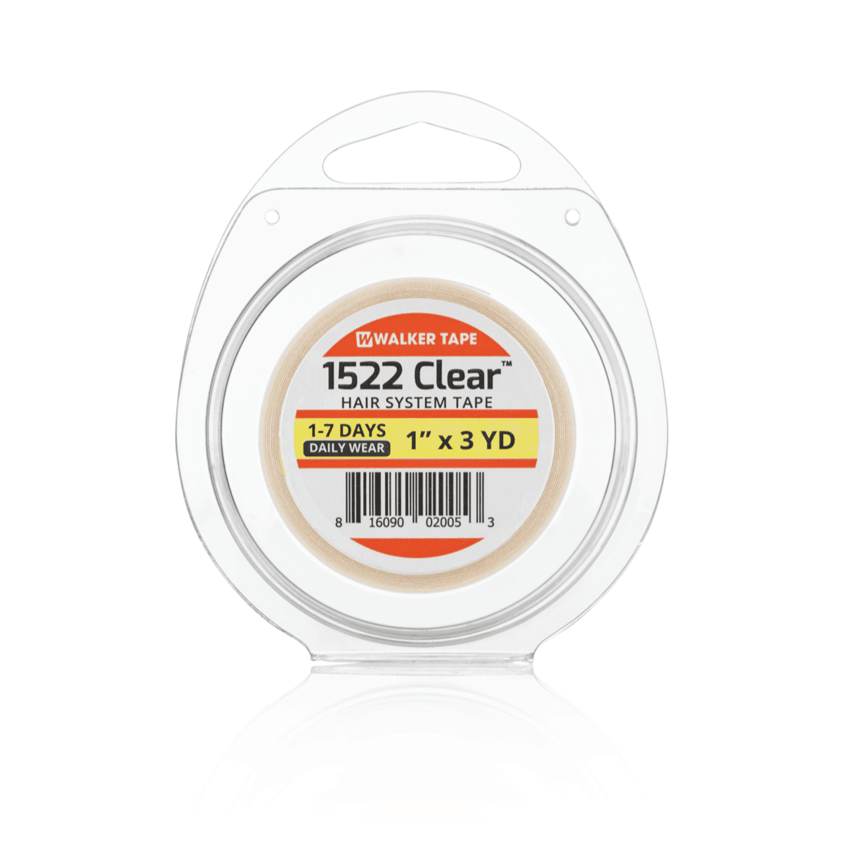 Walker Tape 1522 Clear Wig Tape &amp; Rolls Hair Extension Supplies - Choose Size
