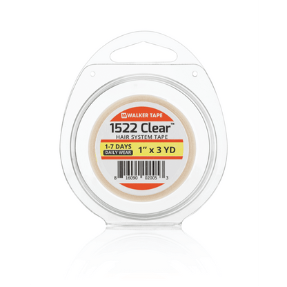 Walker Tape 1522 Clear Wig Tape &amp; Rolls Hair Extension Supplies - Choose Size