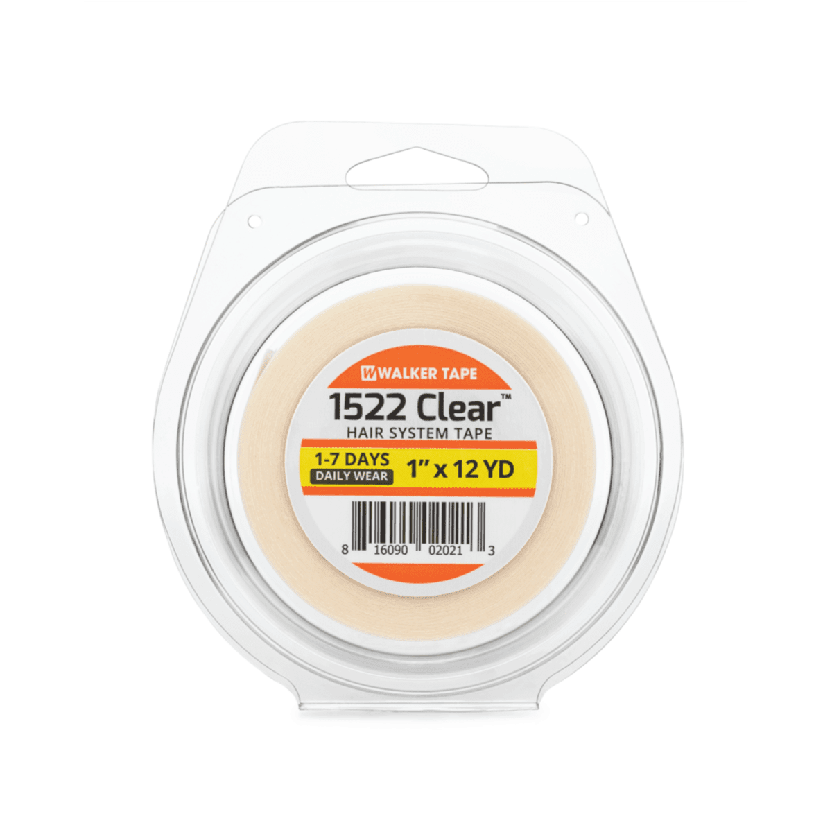 Walker Tape 1522 Clear Wig Tape &amp; Rolls Hair Extension Supplies - Choose Size