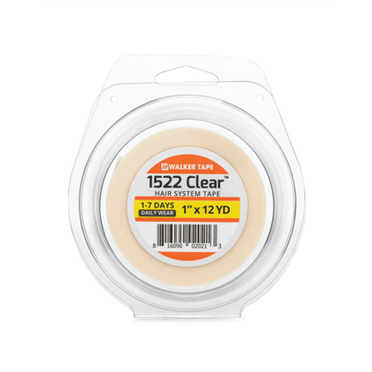 Walker Tape 1522 Clear Wig Tape &amp; Rolls Hair Extension Supplies - Choose Size