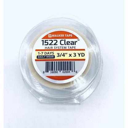 Walker Tape 1522 Clear Wig Tape &amp; Rolls Hair Extension Supplies - Choose Size