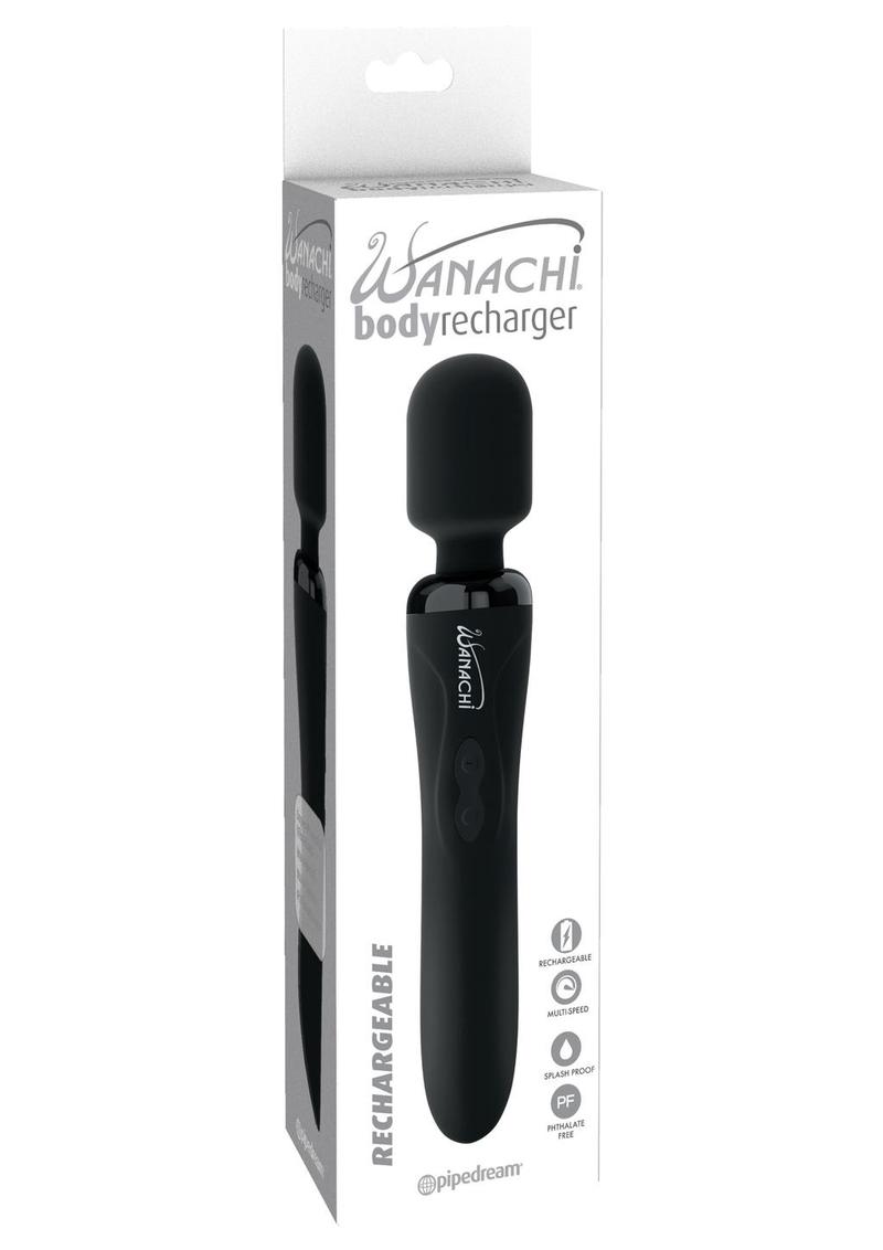 Wanachi Body Recharger Silicone Rechargeable Wand Vibrator