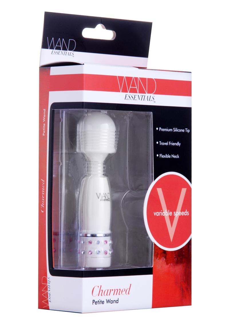 Wand Essentials Charmed Petite Wand Massager Premium Silicone