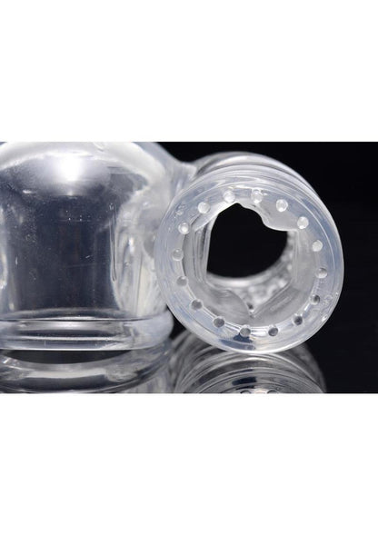 Wand Essentials Twin Turbo Strokers 2 in 1 Wand Attachment for Men