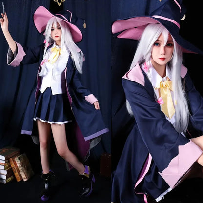 Wandering Witch Elaina Cosplay Costume – Full Set Halloween Outfit