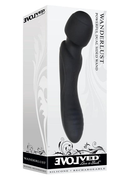 Wanderlust Silicone Dual-Sided Wand Massager