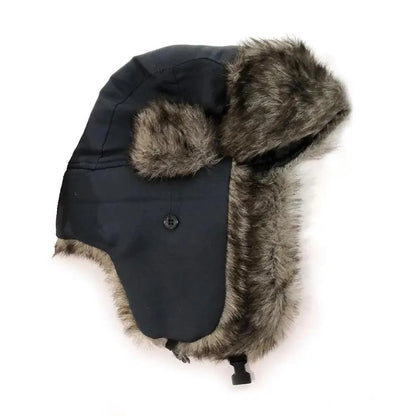 Warm Hat Ear Flaps Cool New Fashion Full Covered Soft And Comfortable Windproof Outdoor Caps For Men