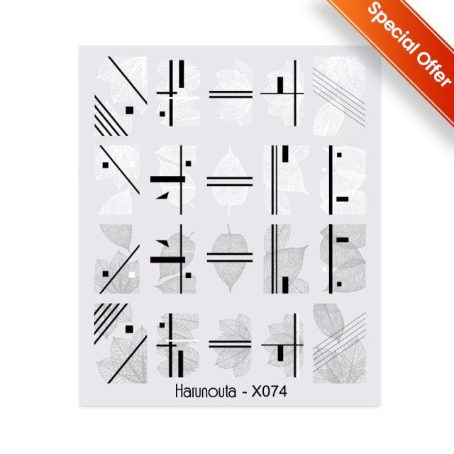 Water Nail Stickers Women Face Sketch Abstract Butterfly Image Sexy Girl Nail Art Decor Sliders Manicures For Nails Decoration Decal Self-Adhesive 3D Wave Design Decoration for Women Girls Tape Nail Art Stickers Decal Decoration