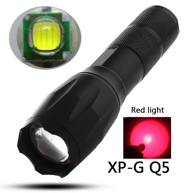 Waterproof Z45 Led Flashlight Ultra Bright Waterproof MINI Torch T6/L2/V6 zoomable 5 Modes 18650 rechargeable Battery for camping tactica Led Mini Water-Resistant Torch Light For Indoor &amp; Outdoor Camping Hiking Accessories Gear