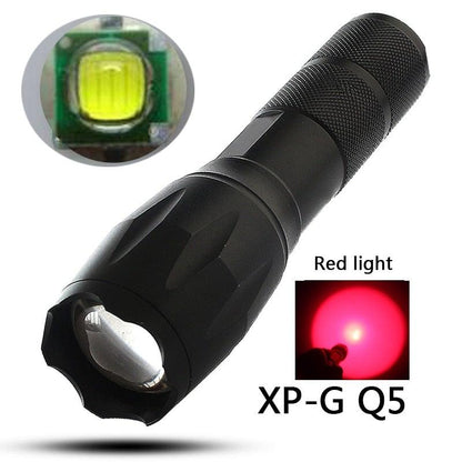 Waterproof Z45 Led Flashlight Ultra Bright Waterproof MINI Torch T6/L2/V6 zoomable 5 Modes 18650 rechargeable Battery for camping tactica Led Mini Water-Resistant Torch Light For Indoor &amp; Outdoor Camping Hiking Accessories Gear