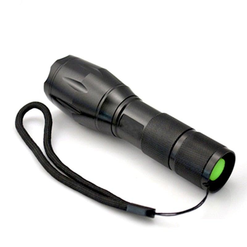 Waterproof Z45 Led Flashlight Ultra Bright Waterproof MINI Torch T6/L2/V6 zoomable 5 Modes 18650 rechargeable Battery for camping tactica Led Mini Water-Resistant Torch Light For Indoor &amp; Outdoor Camping Hiking Accessories Gear