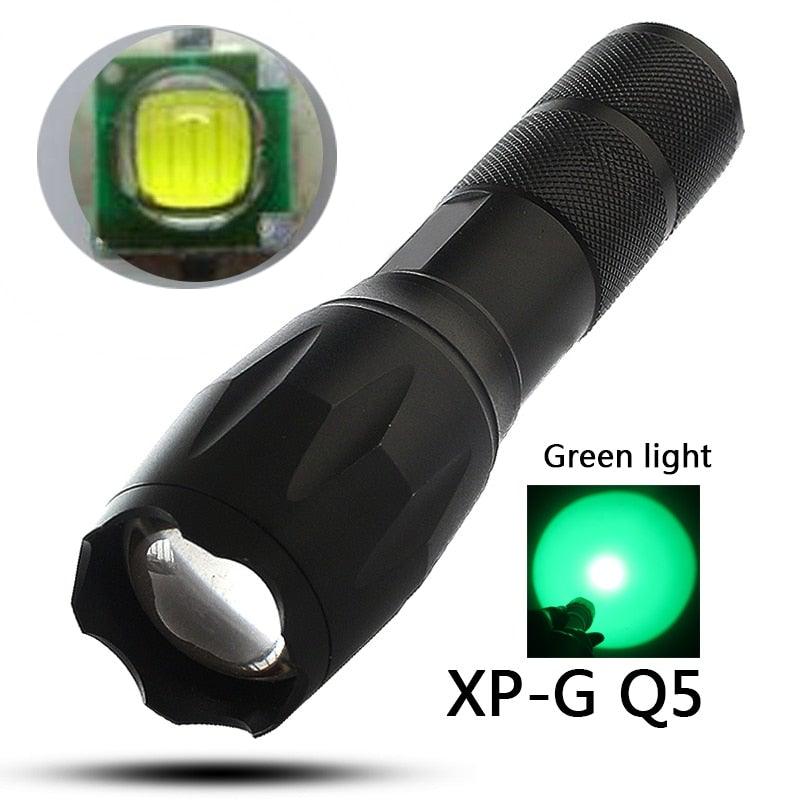 Waterproof Z45 Led Flashlight Ultra Bright Waterproof MINI Torch T6/L2/V6 zoomable 5 Modes 18650 rechargeable Battery for camping tactica Led Mini Water-Resistant Torch Light For Indoor &amp; Outdoor Camping Hiking Accessories Gear