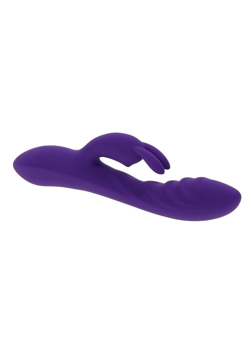 Wavy Rabbit Rechargeable Silicone Dual Motor Rabbit Vibrator