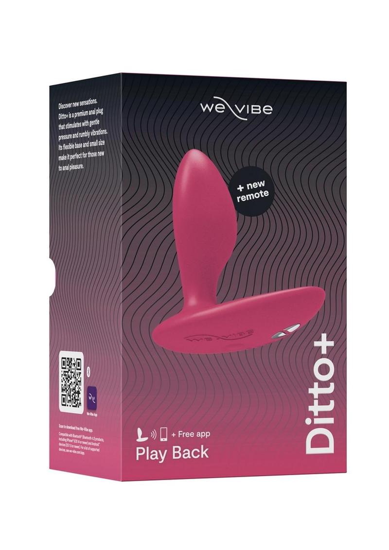 We Vibe Ditto Rechargeable Vibrating Plug