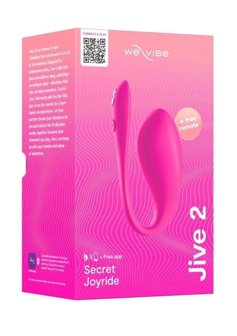 We Vibe Jive 2 Wearable G Spot Vibrator with Remote Control