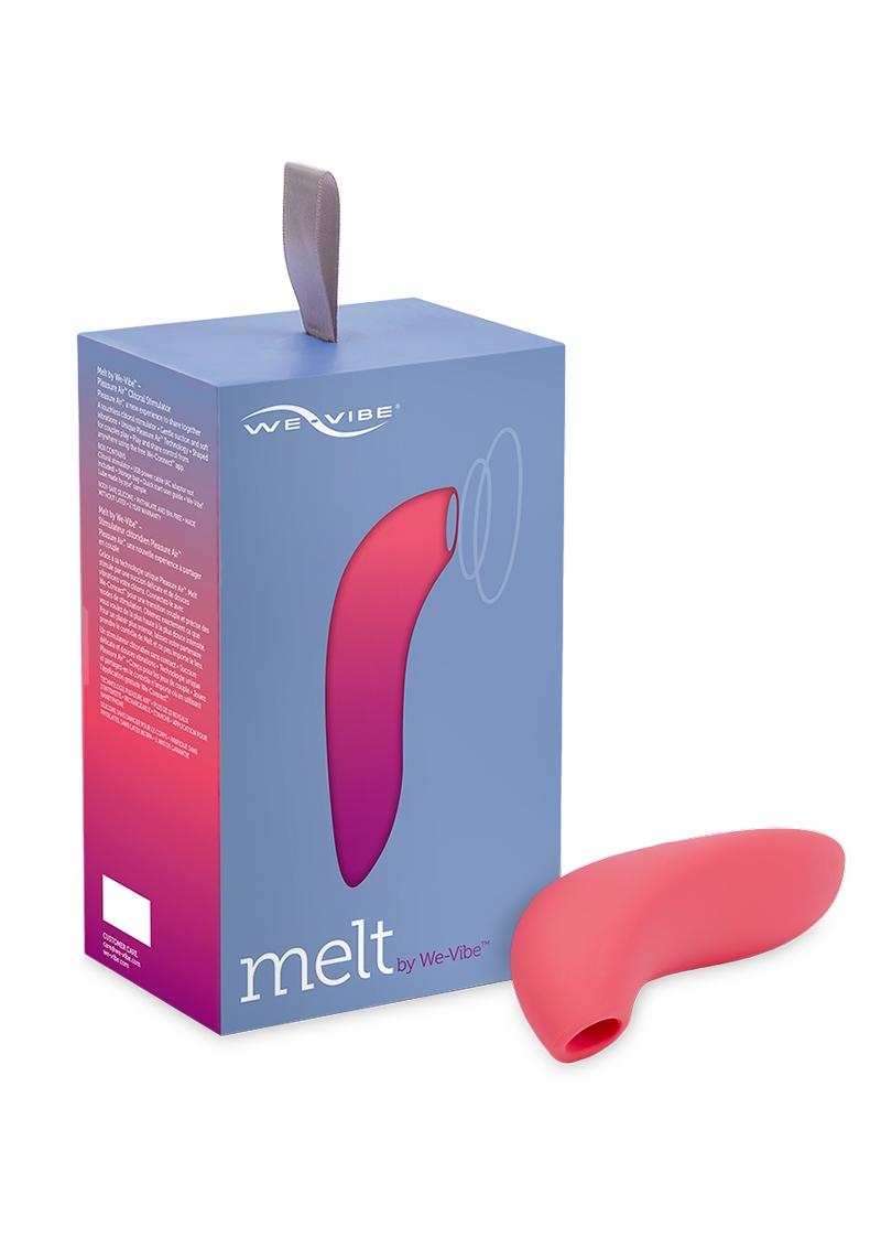 We Vibe Melt Coral Clitoral Stimulator with Pleasure Air Technology