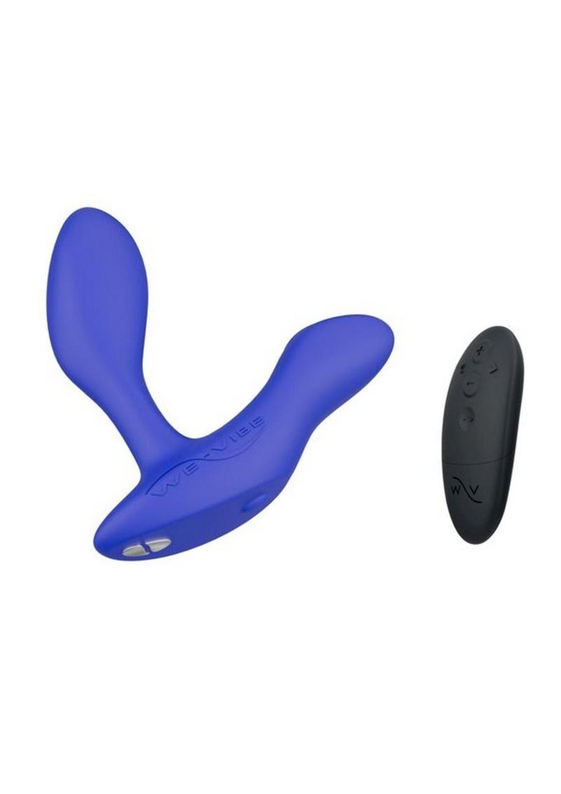 We Vibe Vector Royal Blue Vibrating Prostate Massager with Remote