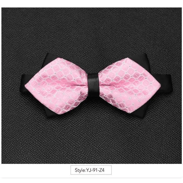 Wedding Men Butterfly Bowtie Formal Bow Ties Beautiful Printed Men Luxury Adjustable Business Bowties