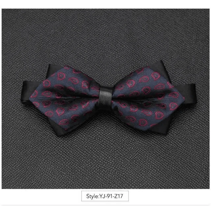Wedding Men Butterfly Bowtie Formal Bow Ties Beautiful Printed Men Luxury Adjustable Business Bowties