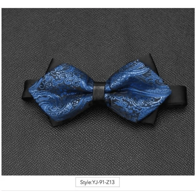 Wedding Men Butterfly Bowtie Formal Bow Ties Beautiful Printed Men Luxury Adjustable Business Bowties