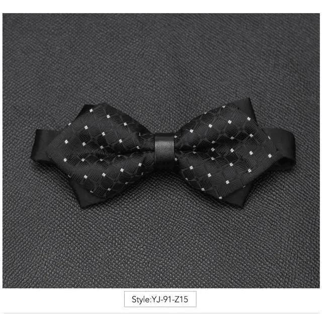 Wedding Men Butterfly Bowtie Formal Bow Ties Beautiful Printed Men Luxury Adjustable Business Bowties