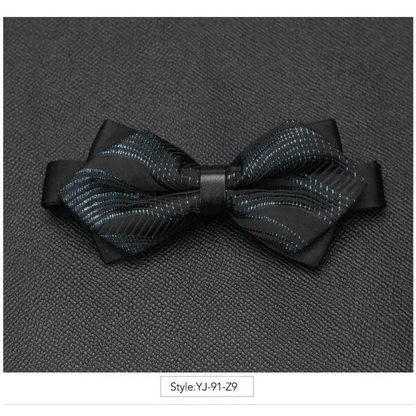 Wedding Men Butterfly Bowtie Formal Bow Ties Beautiful Printed Men Luxury Adjustable Business Bowties
