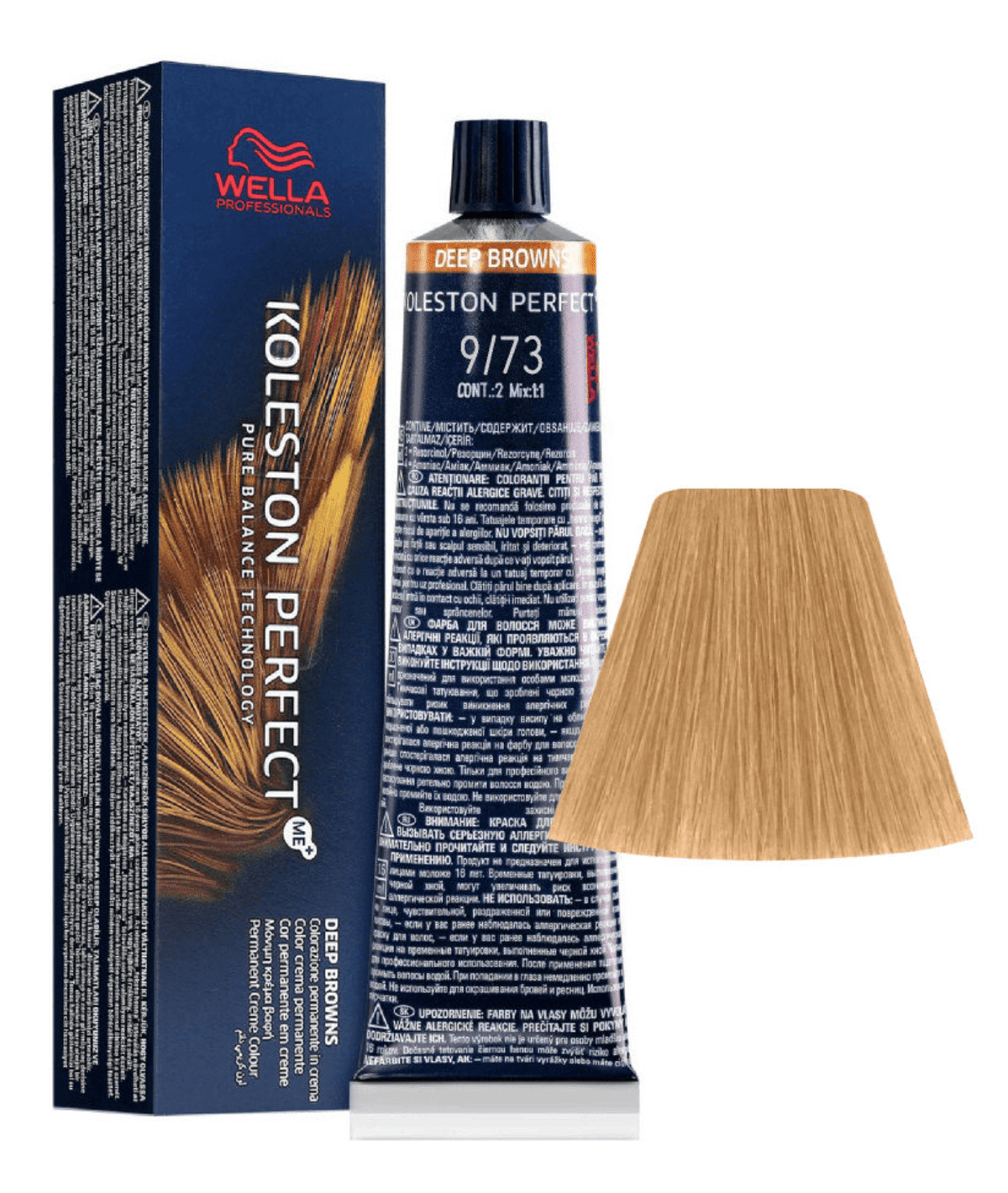 Wella Koleston Perfect Me+ Permanent Creme Hair Color, 2 oz