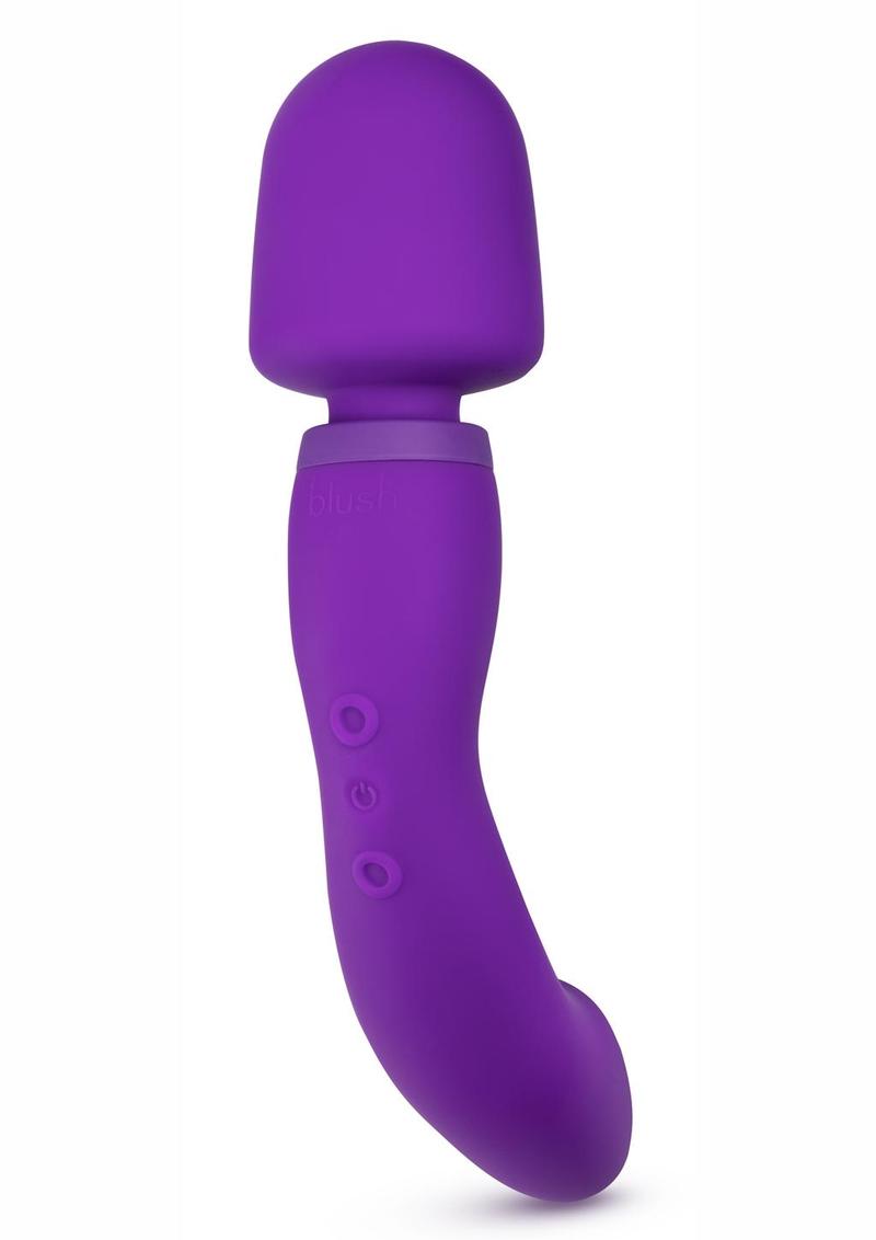 Blush Wellness Dual Sense Rechargeable Silicone Massager 10 Functions