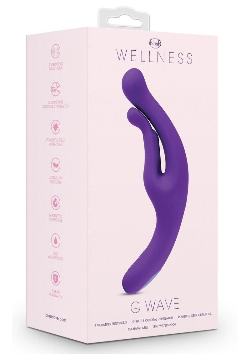 Wellness G Wave Rechargeable G-Spot And Clitoral Vibrator