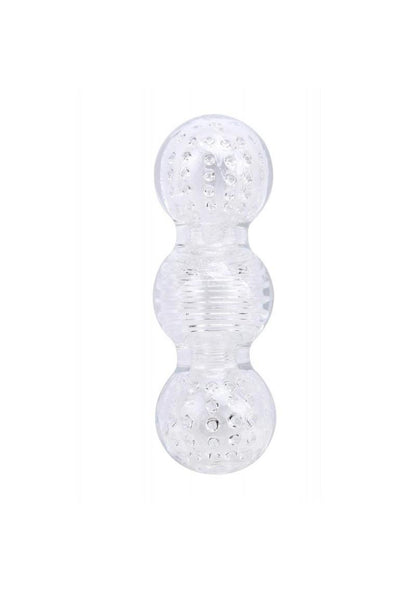 Wet Dreams Crystal Voyeur Series Big Balls Hand Stroker